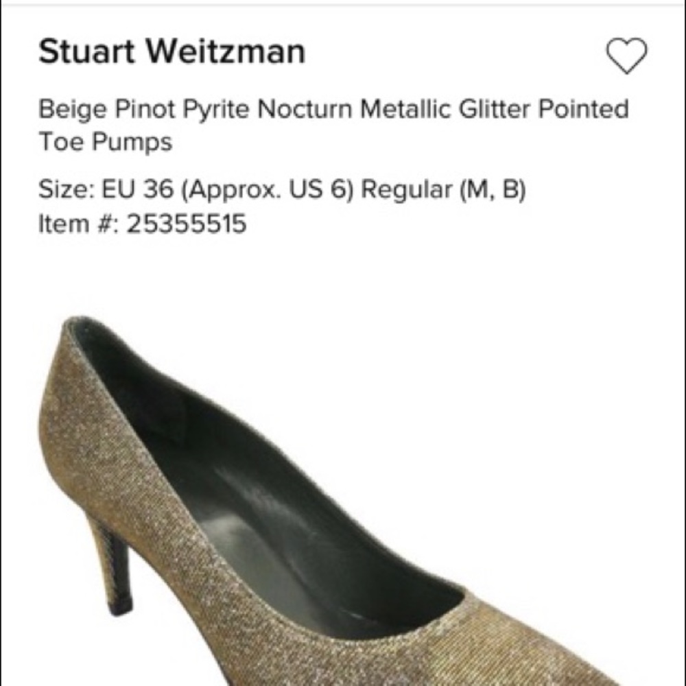 Stuart Weitzman Pyrite low heels